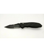 Hogue HK Exemplar USA 154CM Folding Pocket Knife Combo Edge Pivot Lock B... - $118.79