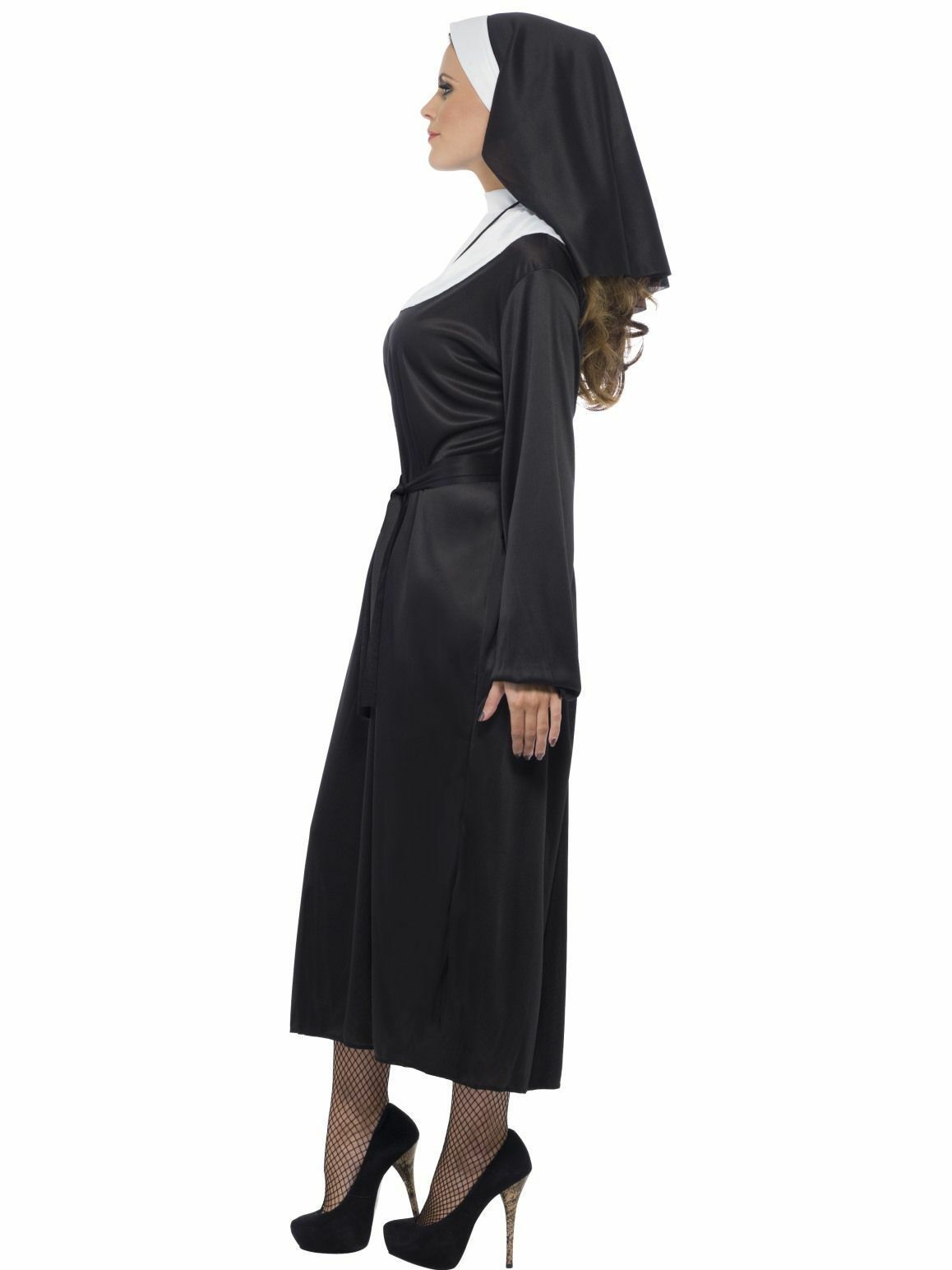 Smiffys Nun Religious Catholic Church Adult Womens Halloween Costume 20423 Women