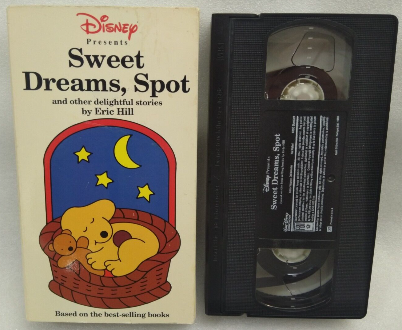 VHS Spot - Sweet Dreams, Spot And Other Delightful Stories Eric Hill ...