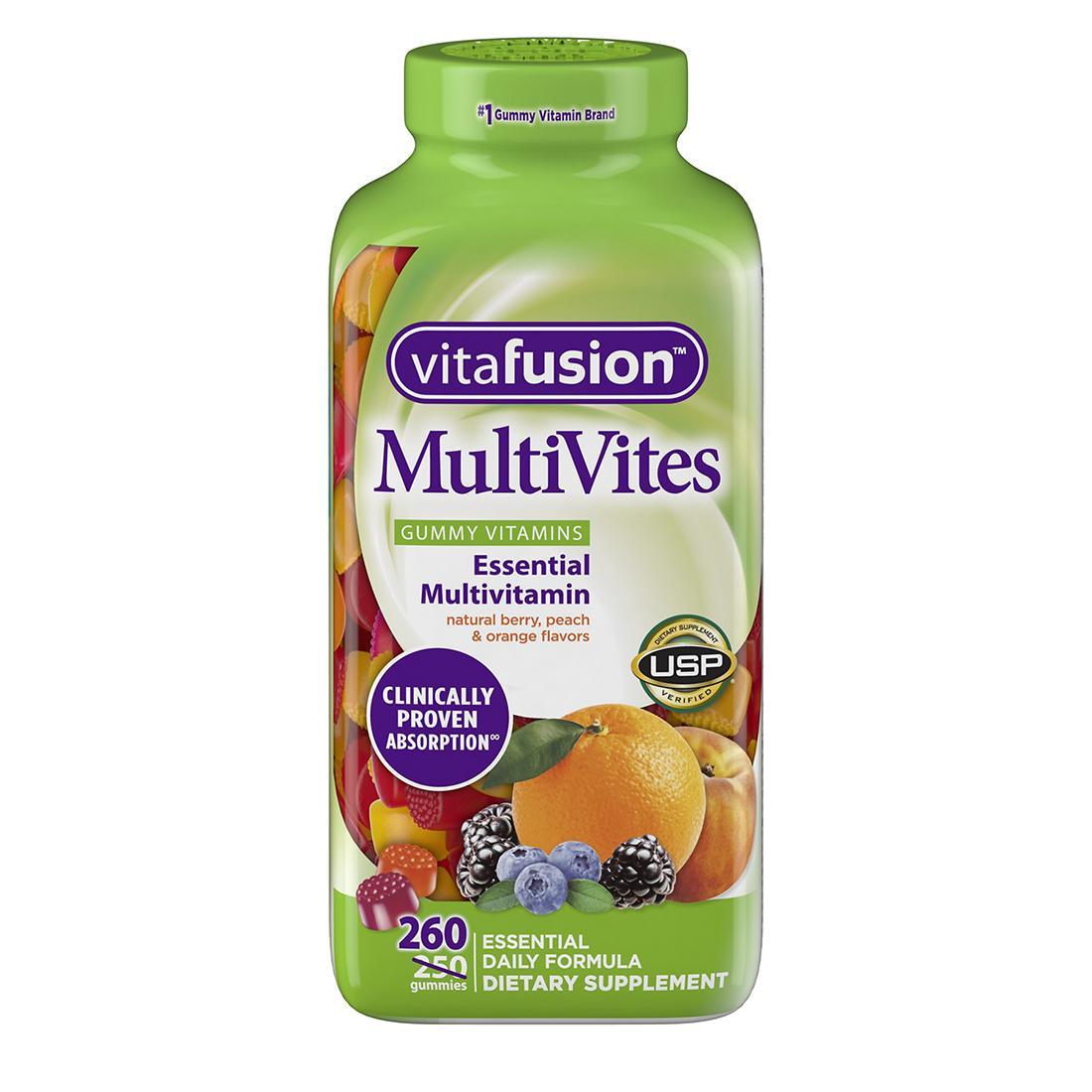 Vitafusion MultiVites Chewable Gummy Multivitamin Dietary Supplement, 260 ct - $22.99 - $39.99