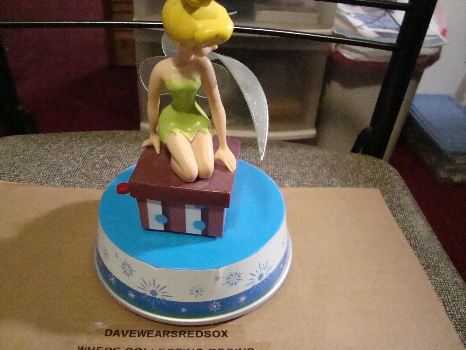 tinkerbell music box toy