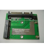1.8 in mSATA Mini PCIE SSD to SATA Adapter Converter US Seller New - $9.75