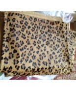 Pottery Barn Ken Fulk Cheetah Lumbar Pillow Cover 16x26 Real Pony Hair H... - $149.00