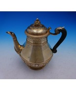 Cardeilhac French .950 Silver Tea Pot Vermeil with Ebony Handle (#3781) - $3,550.00