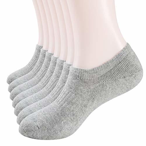 WANDER Thick No Show Socks 7 Pairs Winter Low Cut Sock Size 6-10 Men ...