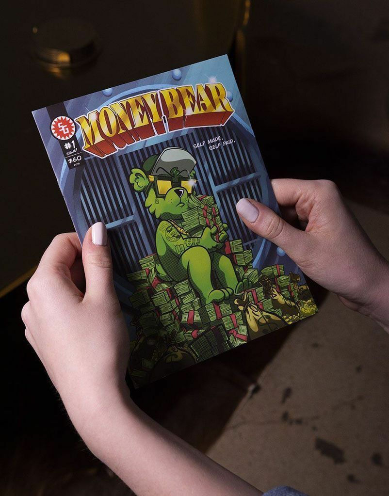 Sprayground Money Gummy Bear Stacks Urban School Book Bag Backpack