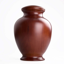 Elegant Wood Vase Urns for Human Ashes Adult,for Adults up to 200lbs,Bur... - $130.31
