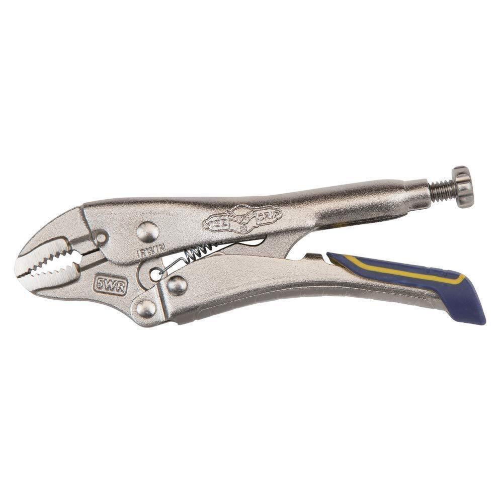 Primary image for IRWIN VISE-GRIP Locking Pliers Fast Release Curved Jaw with Wire Cutter 5-Inch