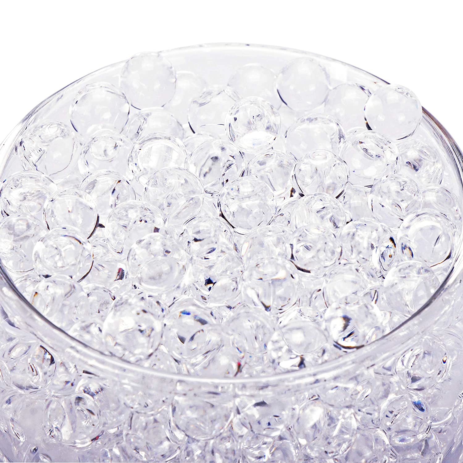 60000 Clear Water Gel Jelly Beads Vase Filler Beads,Vase Fillers For Floating Pe