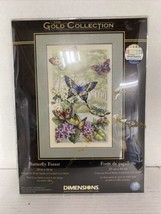 Dimension Gold Collection Butterfly Forest Counted Cross Stitch Kit-10"X16"  - $24.75