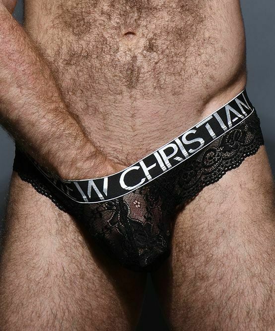 Andrew Christian Lace Thong Seductive & Sheer Thongs Black 92352 21