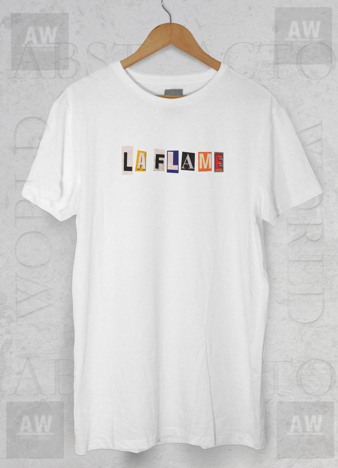 travis scott la flame shirt
