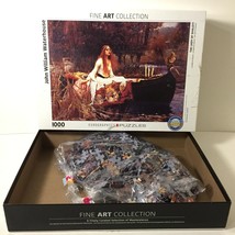 Eurographics The Lady Of Shallott 1000 Piece John Waterhouse Jigsaw Puzzle - $23.74