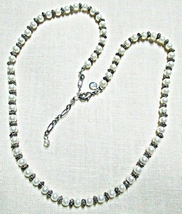 American Eagle Faux Pearl with Silverplated Spacers Necklace - $5.00