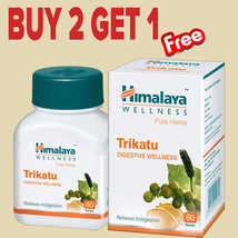 Himalaya Pure Herbs Trikatu, Buy 2 Get 1 Free, Digestive Wellness  60 Ta... - $11.20