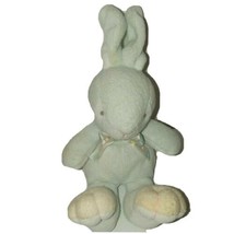 Carters Soft Plush Bunny for Baby Boy with Bow Pale Blue White Approx. 9... - $14.80