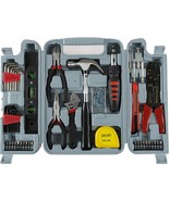 Household Hand Tools, 130 Piece Tool Set by Stalwart Great for DIY Projects - $49.02