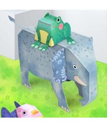 3D Origami Paper Animal Craft Kits for Kids DIY Early Learning Montessor... - $10.00