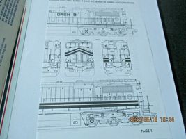 Microscale Decals Stock #87-834 General Electric Dash-9 and AC4400 Demo HO Scale image 6