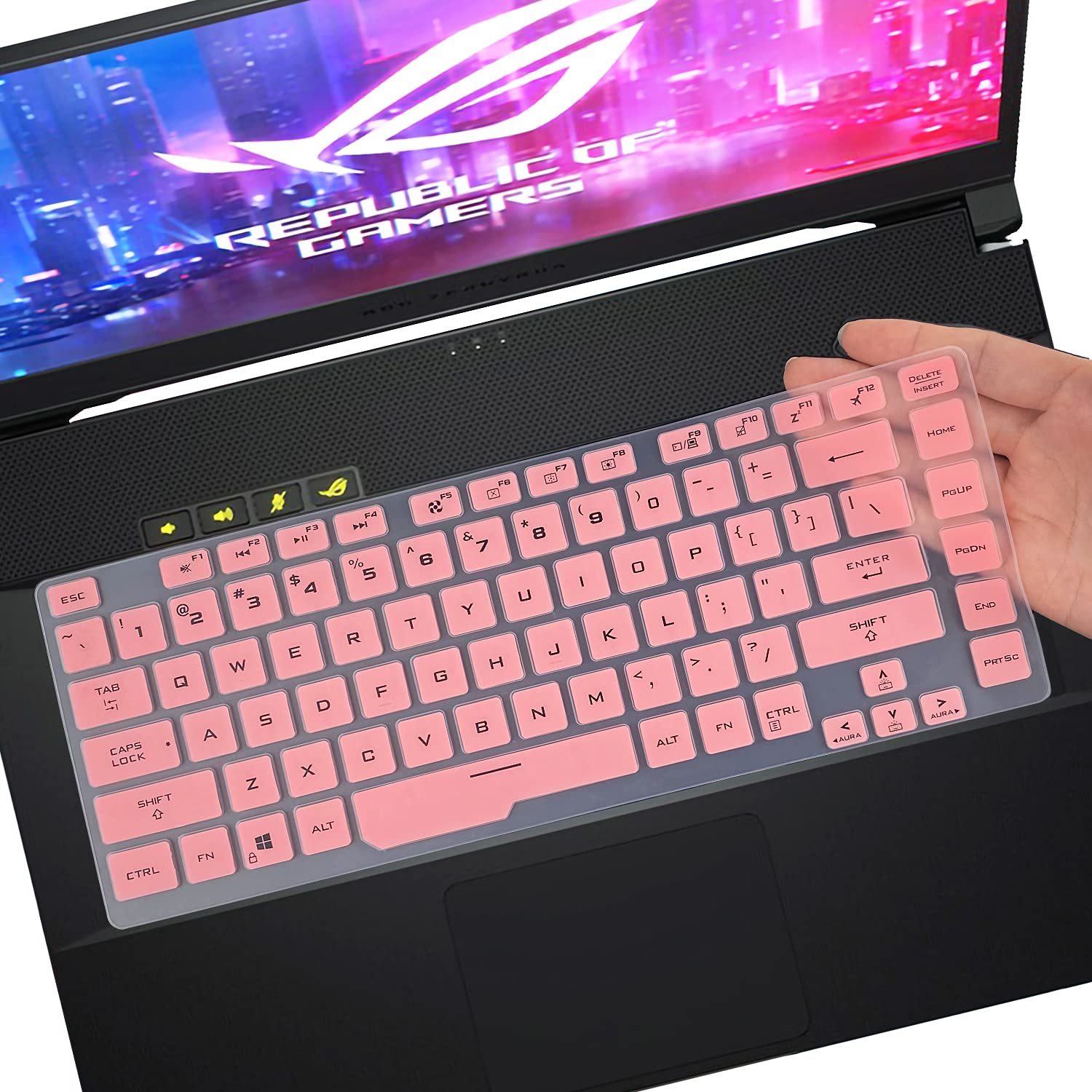 Mubuy Keyboard Cover For Asus Rog Strix G15 G532Lws G512Lw-Es76 G512Lv-Es74 - $13.99