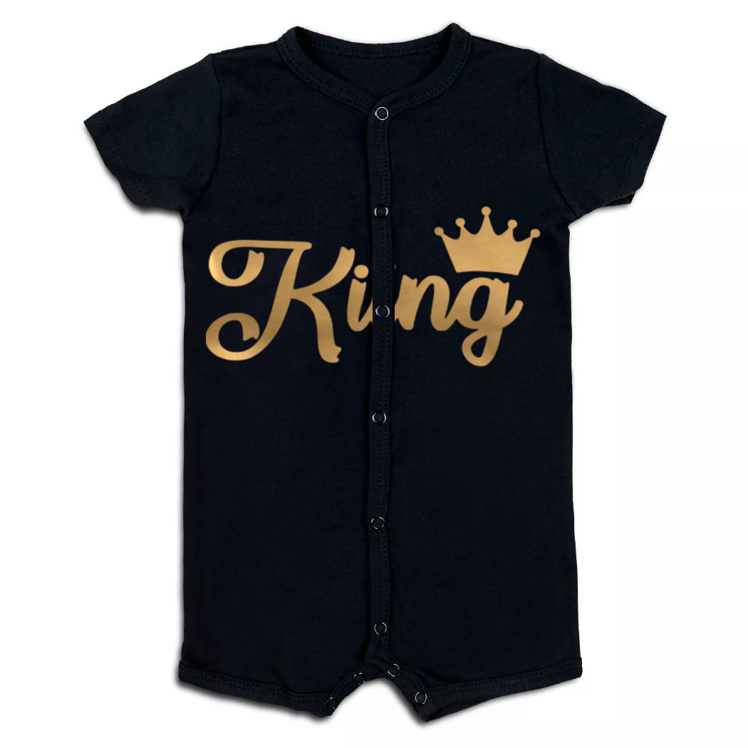 10. Royal King Baby Romper