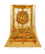 Robert Kaufman Fabrics Shades of the Season Fall Floral Box Panel 24 Inch - $7.99