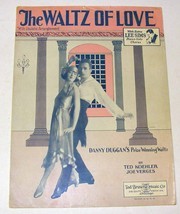 Vintage Sheet Music  © 1927  ~  THE WALTZ OF LOVE - $8.00