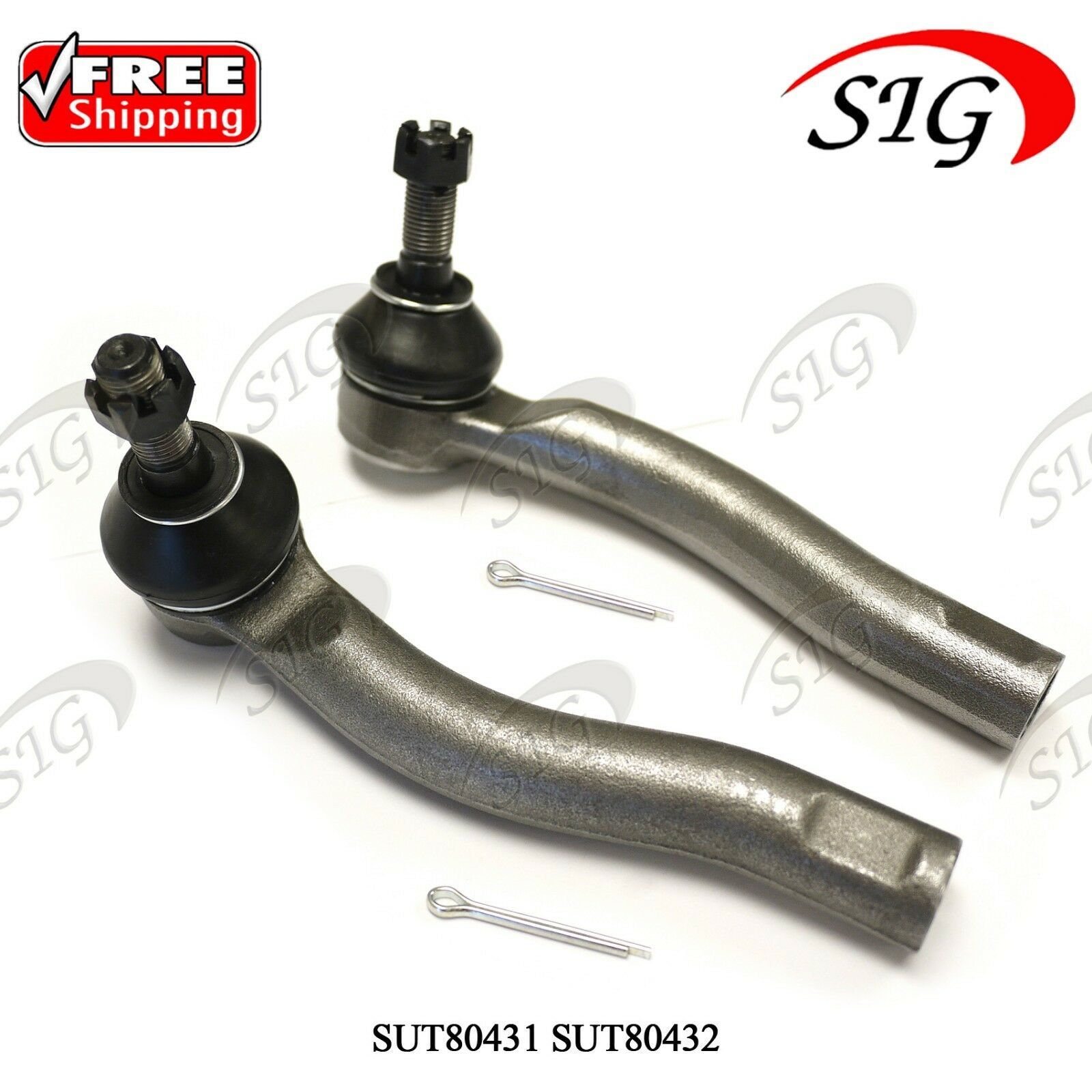 4Pc JPN Front Inner Outer Suspension Tie Rod End For Toyota Corolla
