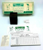Vintage Indoor Golf Game Rol...Off - 1975 By Walter H. Roloff - $35.59