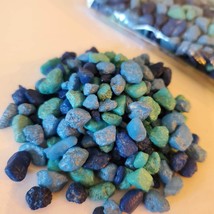 Decorative Blue Gravel Pebbles, Turquoise Navy Stones, Soil Topper, Vase Filler image 4