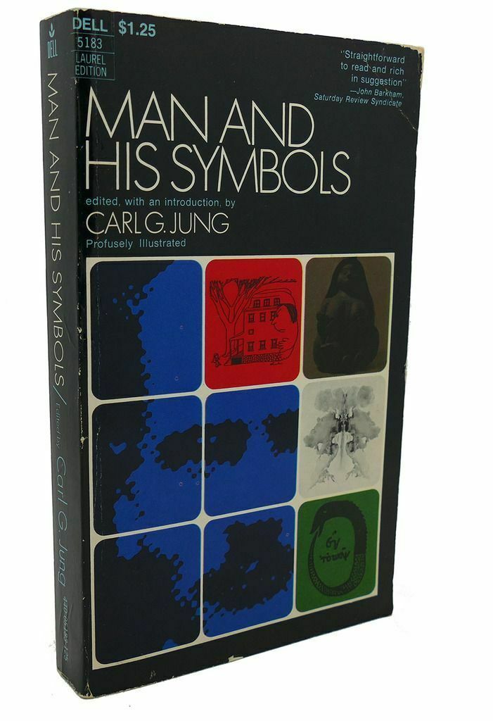 Carl G. Jung MAN AND HIS SYMBOLS 9th Printing Antiquarian & Collectible