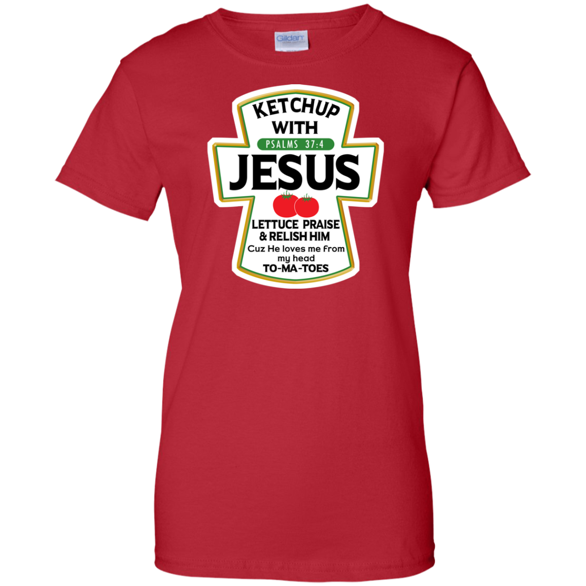 jesus ketchup shirt