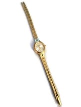 Caravelle By Bulova Women's Petite Gold Tone Wrist Watch Needs Repair - $29.65