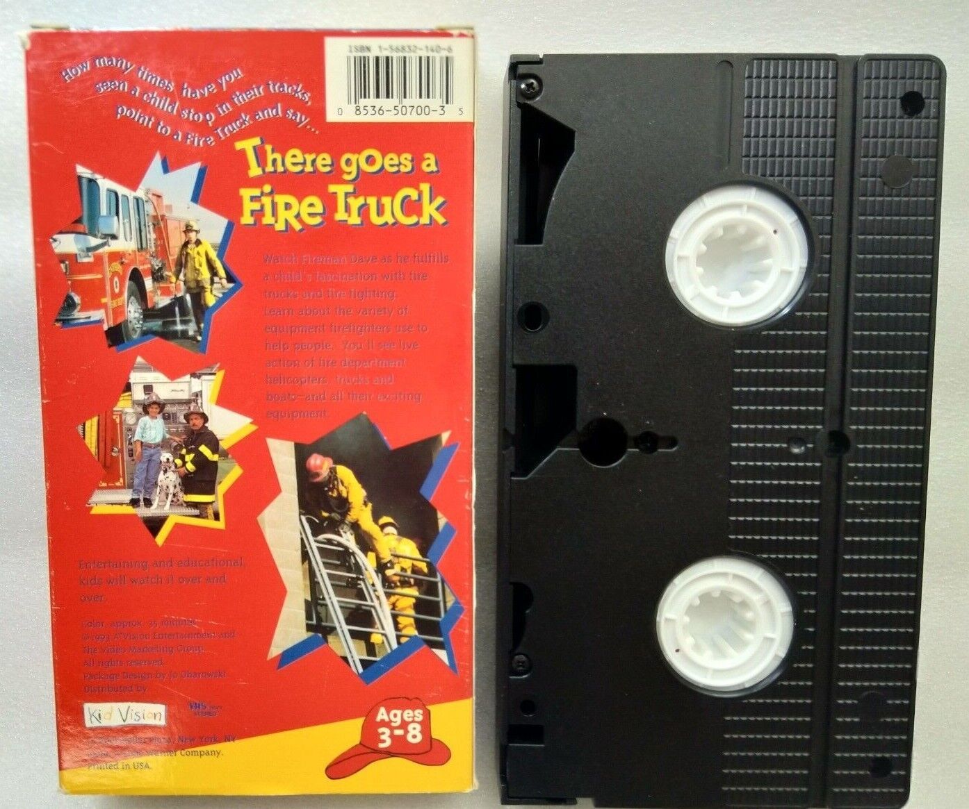 VHS There Goes a Fire Truck (VHS, 1993, and similar items