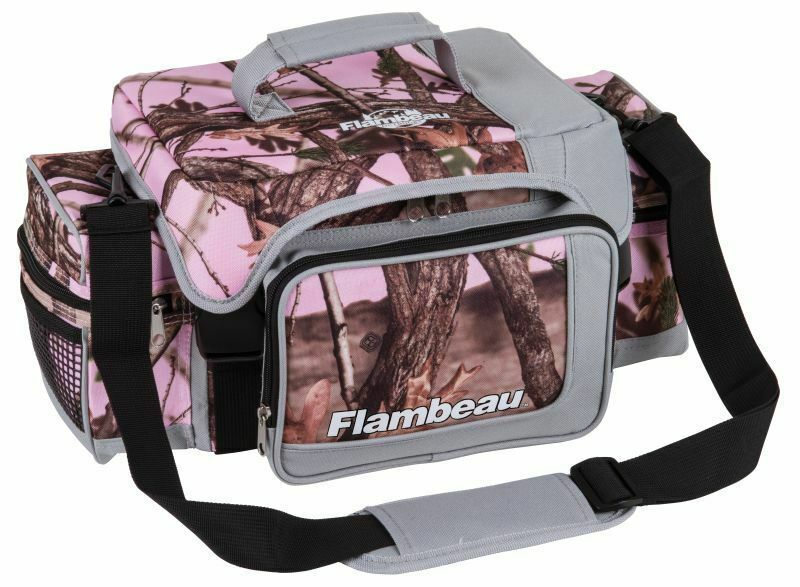 Flambeau Soft Tackle Bag Pink Camo Tackle Bag 400PK 071617042998