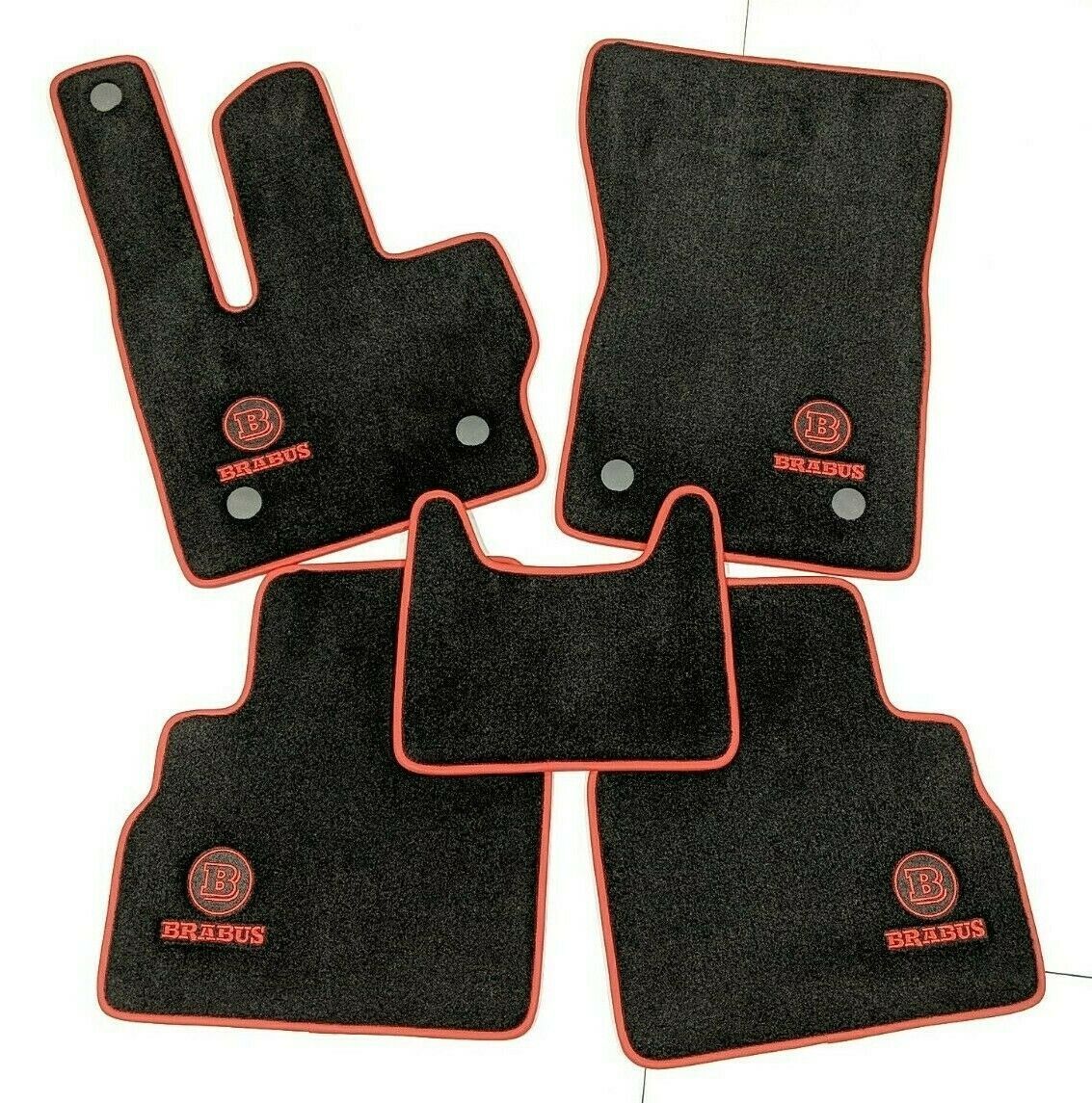 2019 Mercedes G550, Amg G63, Brabus Custom Logo Heavy Duty Carpet Floor