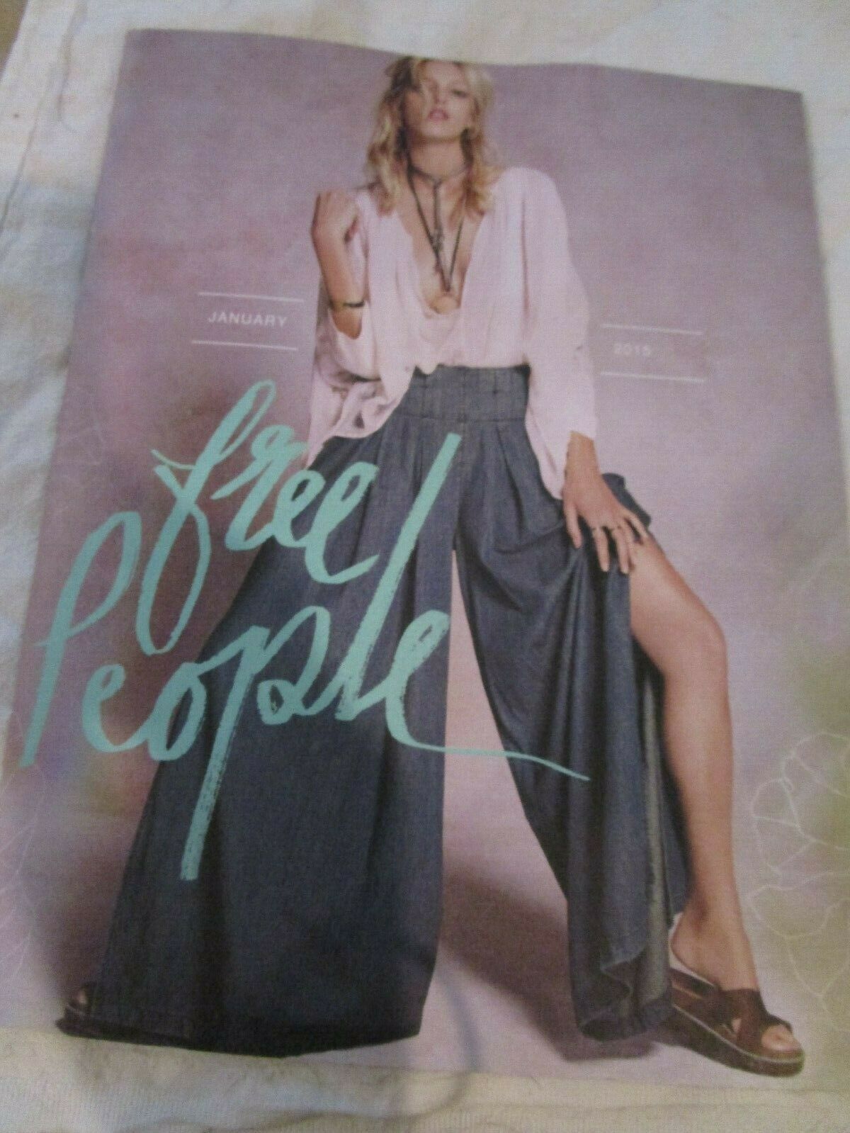 Free People Catalog Look Book January 2015 Brand New - Catalogs