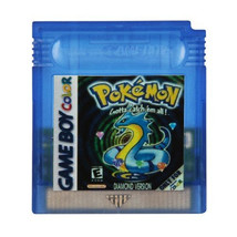 Pokemon Diamond Version Game Cartridge For Nintendo Game Boy Color USA Version - $15.85