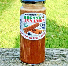 Organic Raw Honey & Organic Cinnamon 1LB / 454g 100% Usda Organic Certified - $12.82