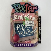 Pixter Logiciel Abc 1+2=3 Apprentissage Amusant Fisher Price Neuf 2001 - $15.51
