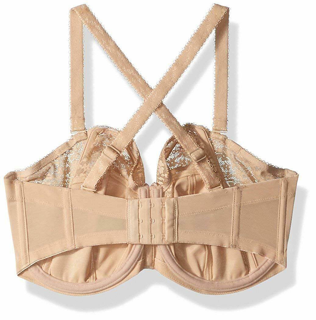 Goddess Sand Adelaide Strapless Bra Us 44h Uk 44ff Bras And Bra Sets