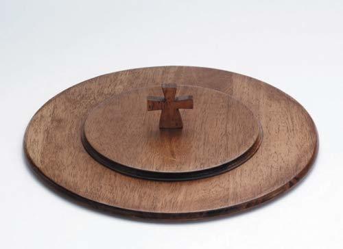 Christian Brand Church Handcrafted Maple Communion Tray Lid