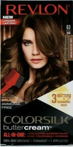 1 Revlon Colorsilk Buttercream Hair Color 63 54G Light Golden Brown All In One - $8.72