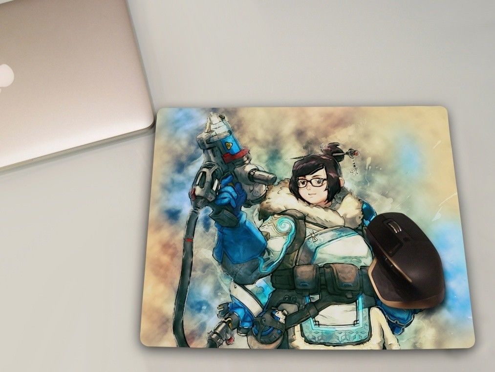 mouse pad with wrist rest overwatch