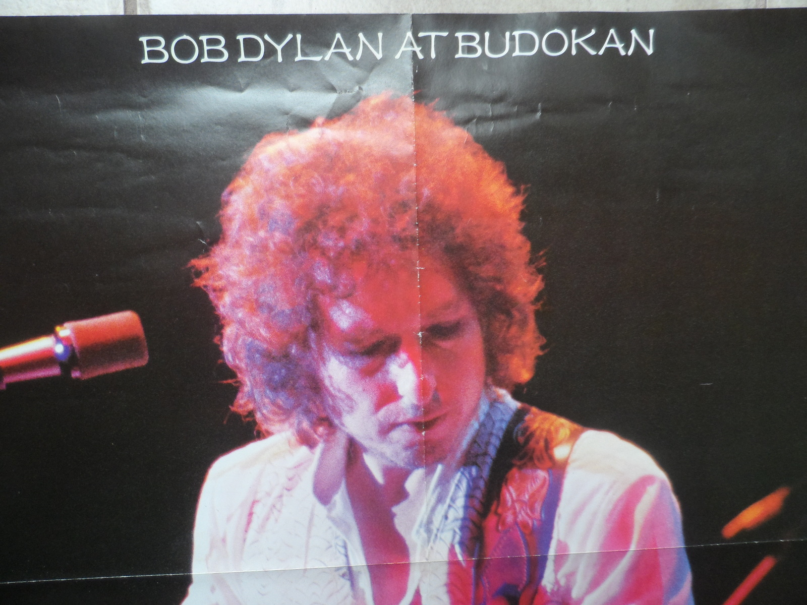 sennep i gang anker Bob Dylan Live At Budokan 1978 Poster CBS and 25 similar items