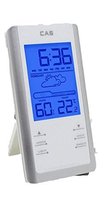 Digital Thermo-Hygrometer Clock, Temperature, Humidity Alarms and Snooze Support