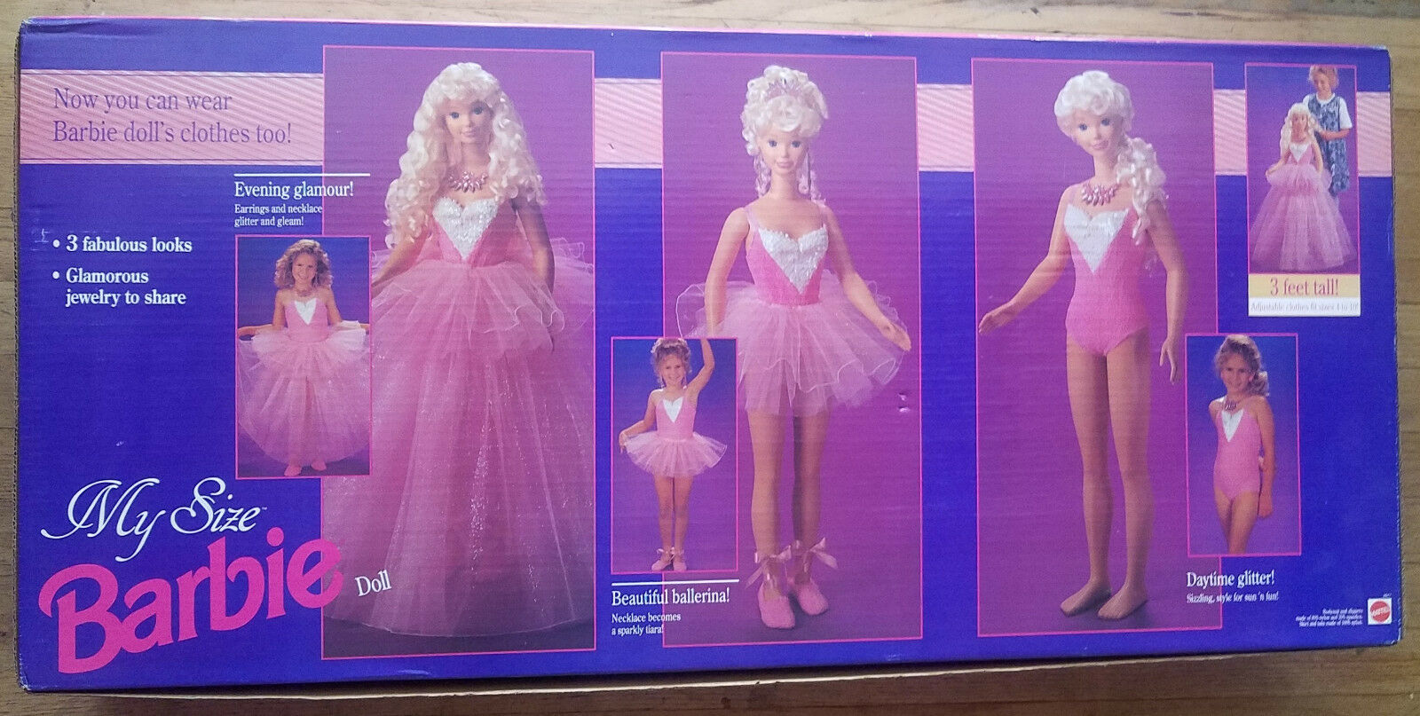 my size barbie 1992