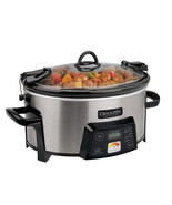 MEGA-SCCPCTS605S Crock Pot 6Qt  Cook and Carry Programmable Slow Cooker ... - $99.73