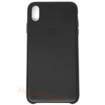 Genuine OEM Apple Black Leather Case for iPhone XS Max - $29.99