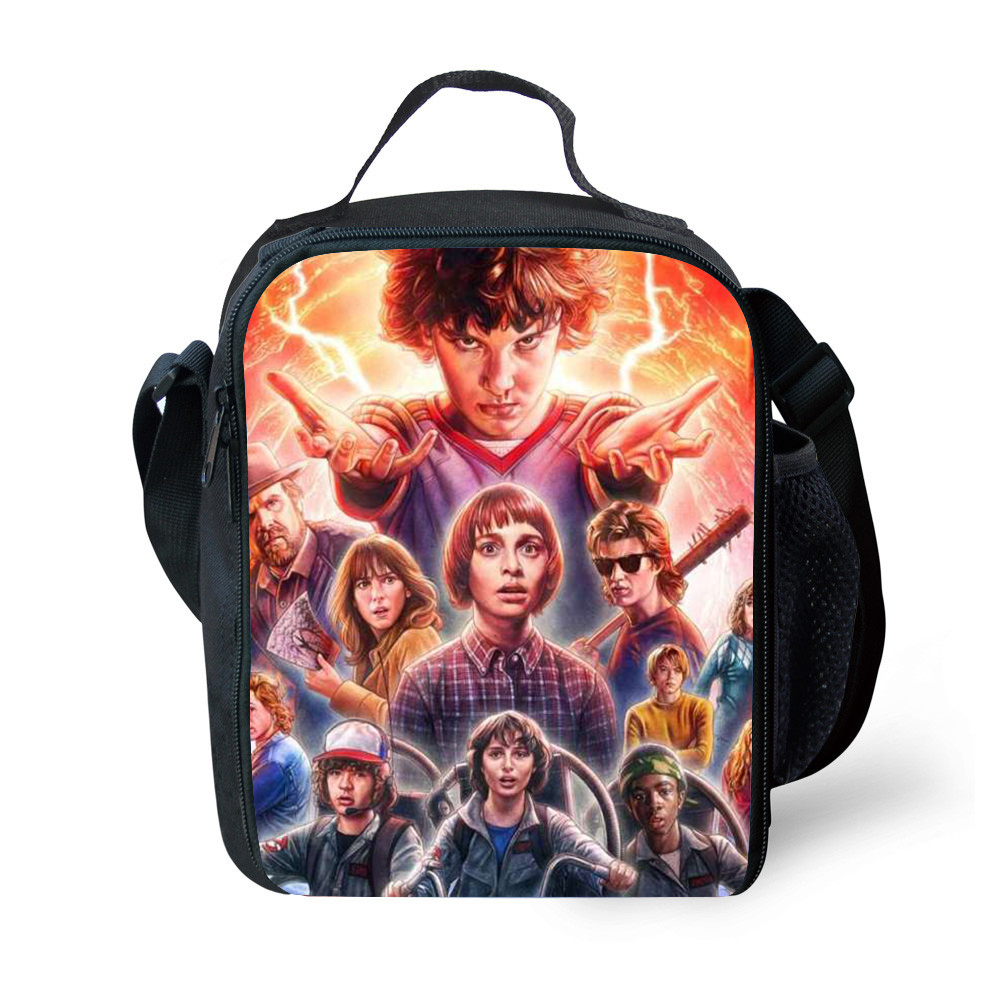 WM Stranger Things Lunch Box Lunch Bag Kid Adult Fashion Classic Bag